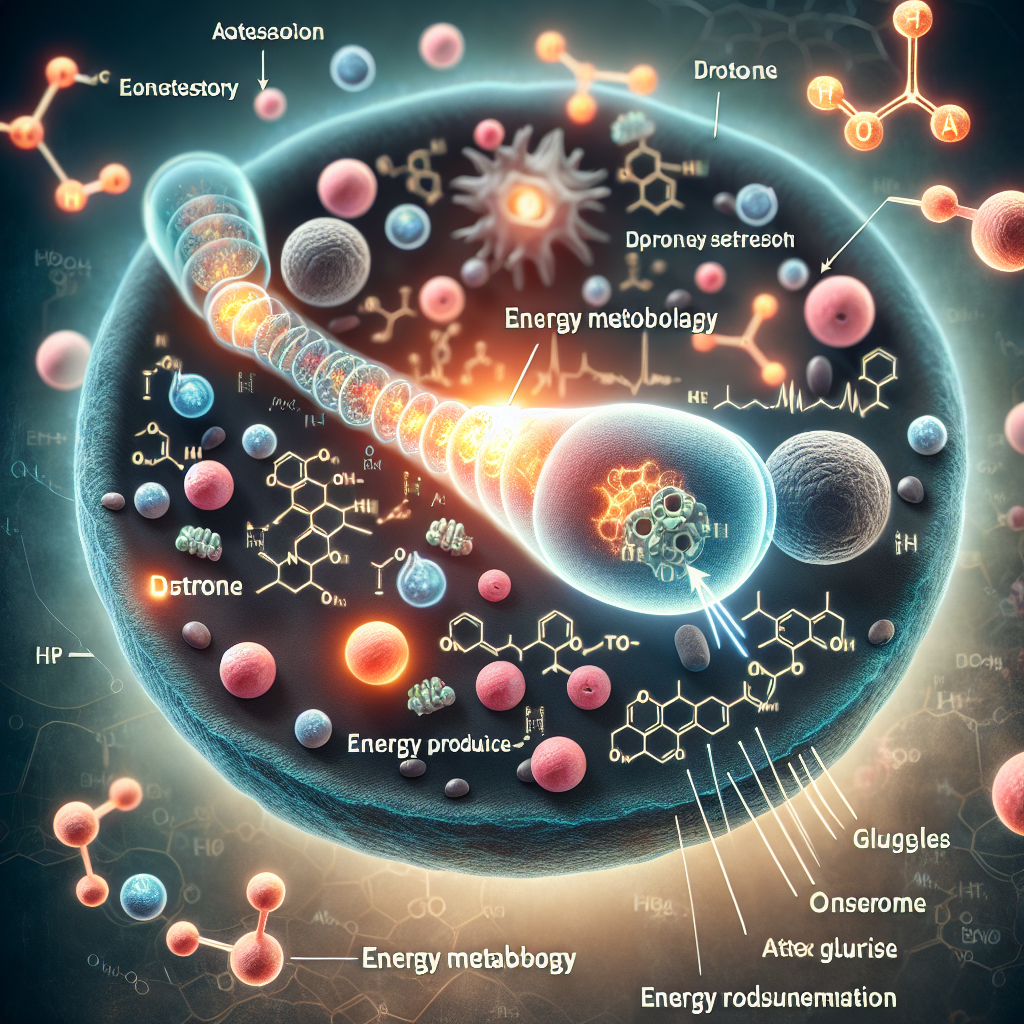 Influence of drostanolone enanthate on energy metabolism