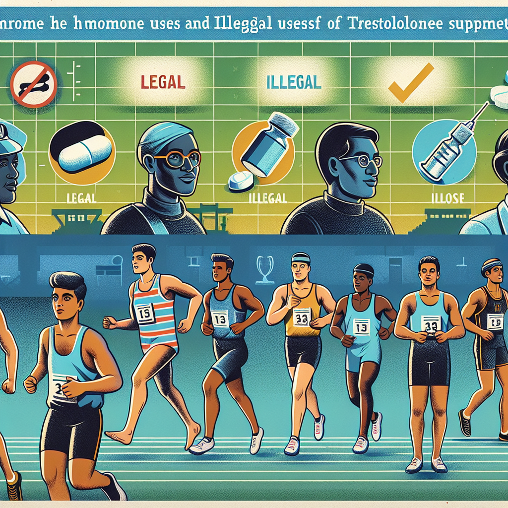 Legal and illegal uses of trestolone acetate in sports