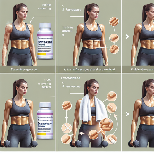 Effects of exemestane on muscle recovery post-workout