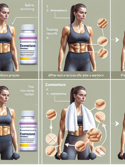 Effects of exemestane on muscle recovery post-workout