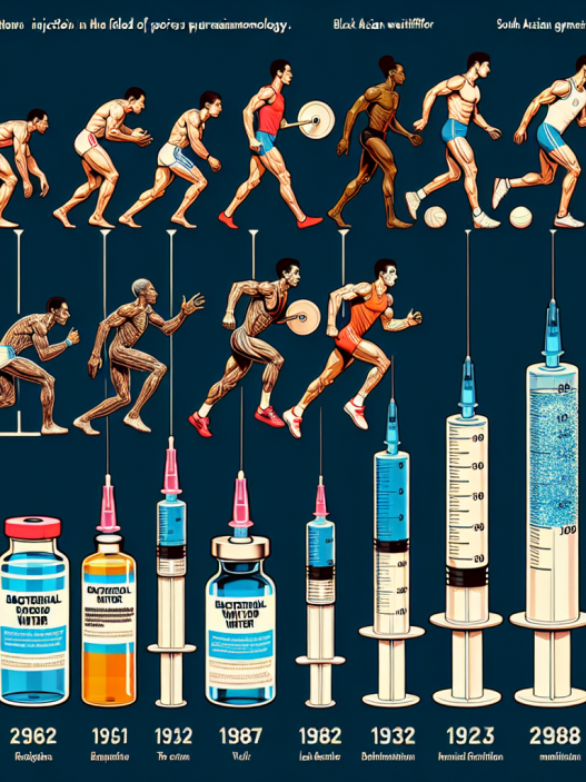 Evolution of bactericidal water injections in modern sports pharmacology