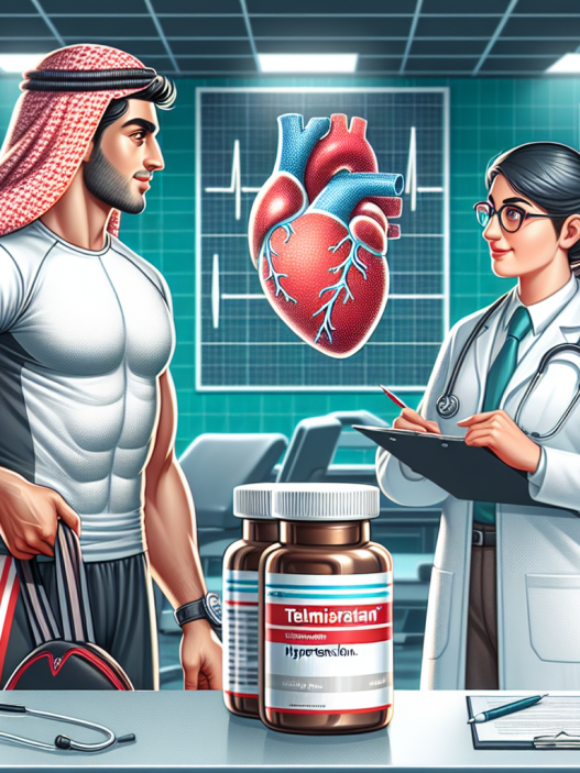 Telmisartan as a potential treatment for hypertension in sports professionals