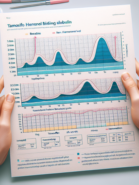 Shbg changes with tamoxifene