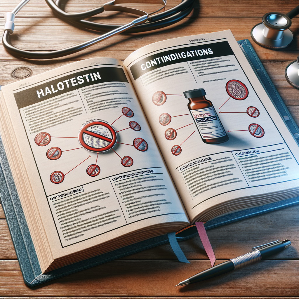 Contraindications of halotestin