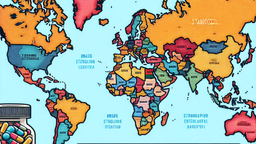 Drug scheduling of stanozololo compresse by country