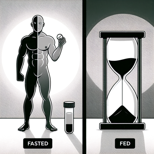 Fasted vs fed state administration of trenbolone compresse