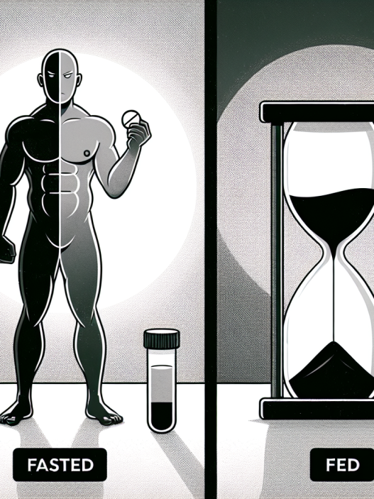 Fasted vs fed state administration of trenbolone compresse