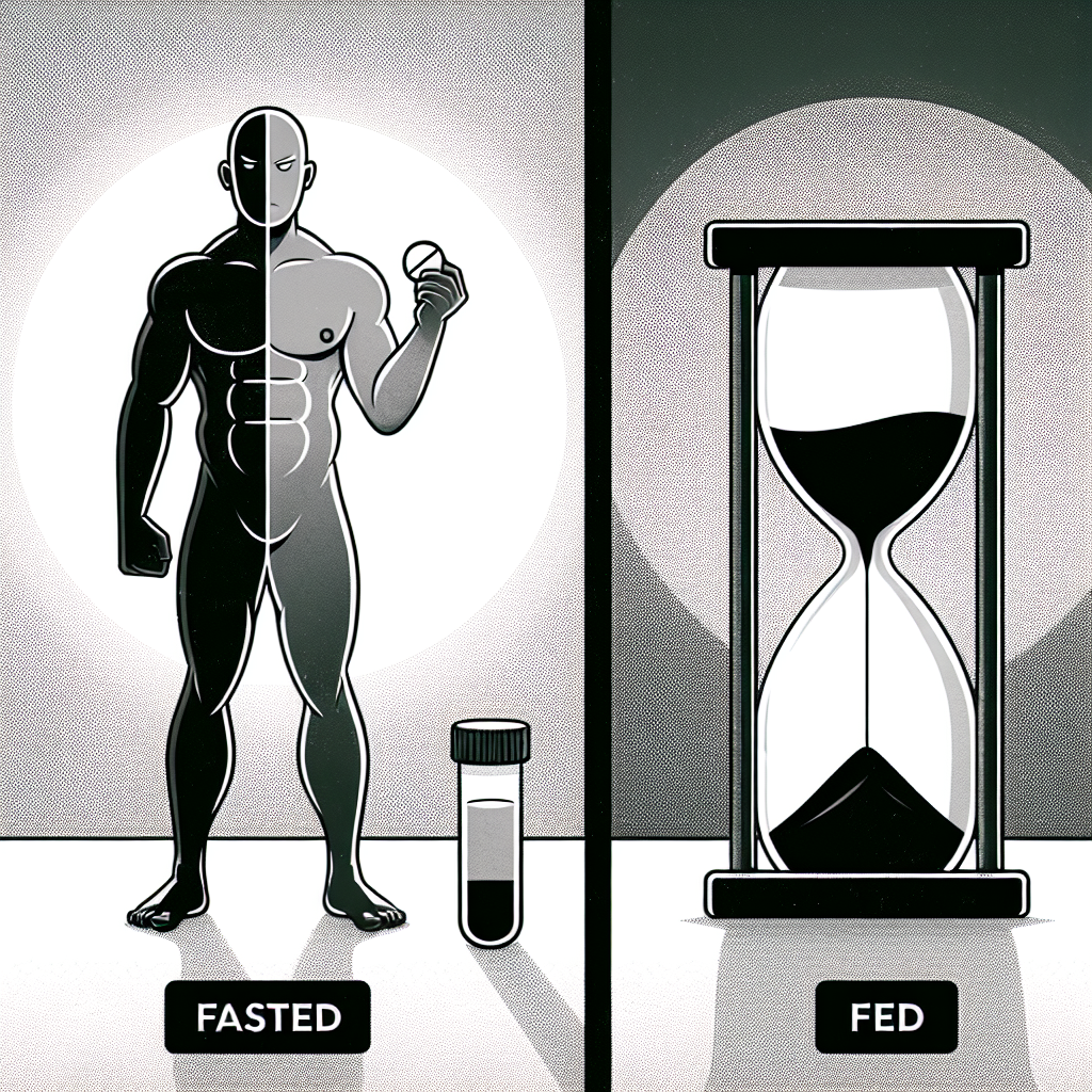 Fasted vs fed state administration of trenbolone compresse