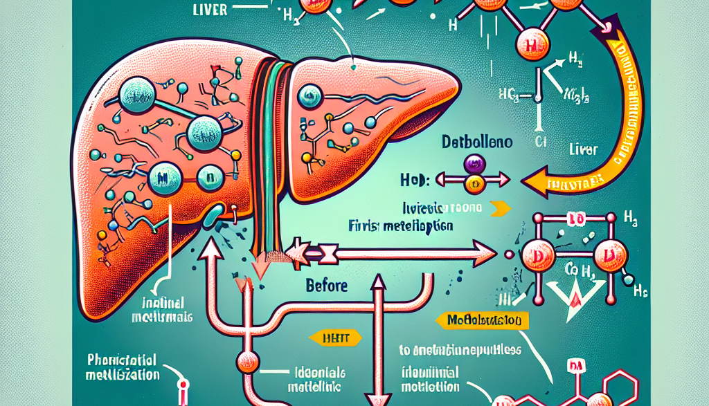 Hepatic metabolism of oxandrolone: first-pass effect