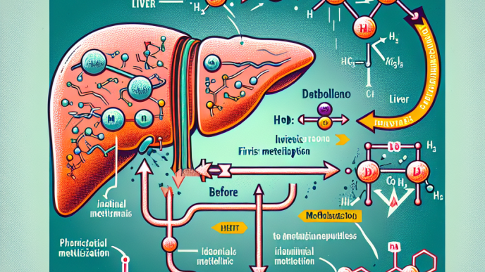 Hepatic metabolism of oxandrolone: first-pass effect