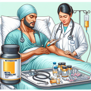 Post-surgical use of methyltrenbolone