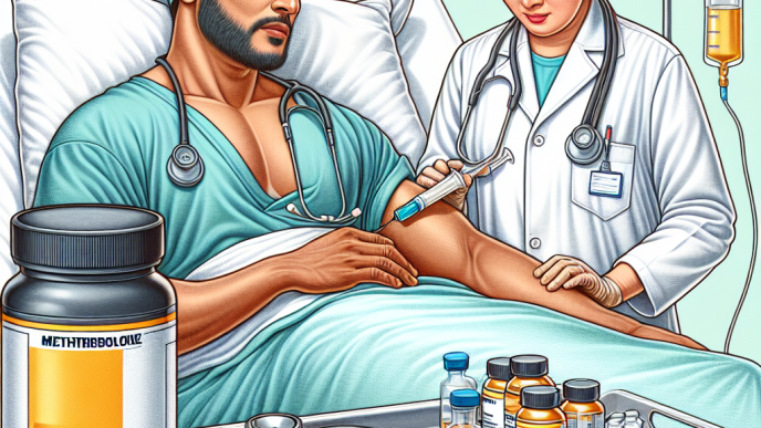 Post-surgical use of methyltrenbolone