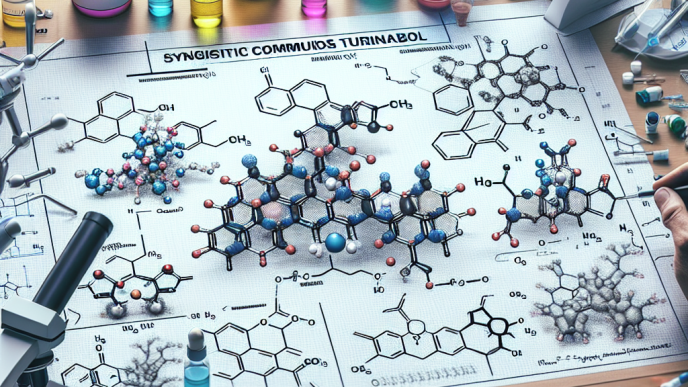 Synergistic compounds for turinabol