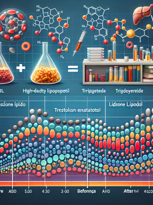 Lipid panel changes from trestolone enantato: hdl, ldl, triglycerides